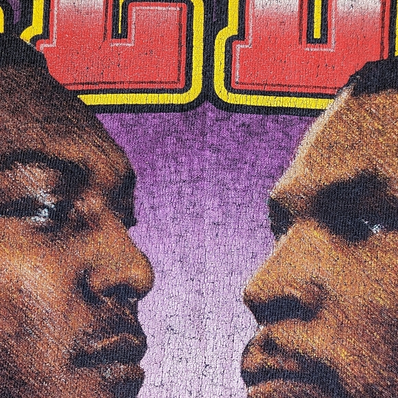 SELDON VS TYSON w/Original (Cancelled) Fight Date of July 13, 1996 RARE XL - Picture 11 of 15